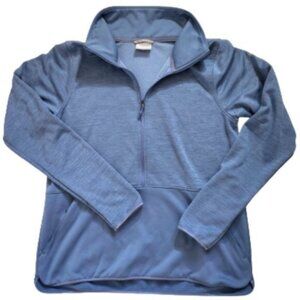 Columbia 1/2 Zip Blue Lightweight Fleece Pullover